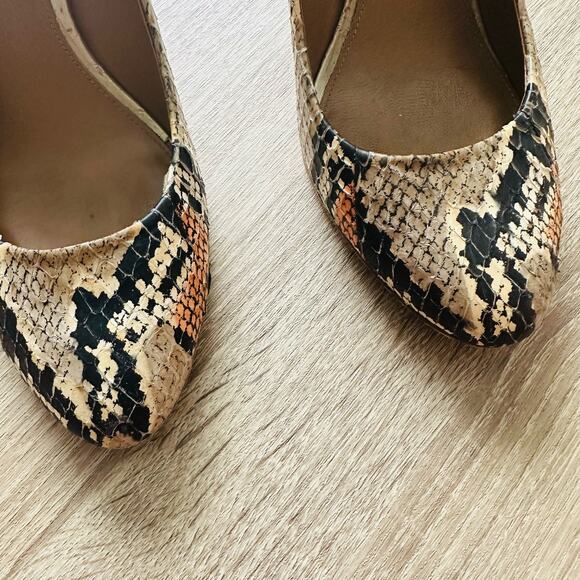 Coach Nala Graphic Animal Snake Print Slip on Pumps - Picture 6 of 6